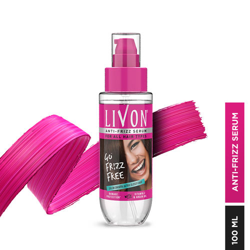 Livon Hair Serum for Women & Men| All Hair Types |Smooth, Frizz free & Glossy Hair

(100ml)