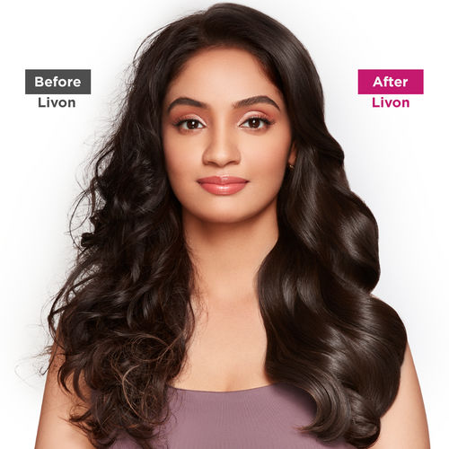 Livon Hair Serum for Women & Men| All Hair Types |Smooth, Frizz free & Glossy Hair

(100ml)