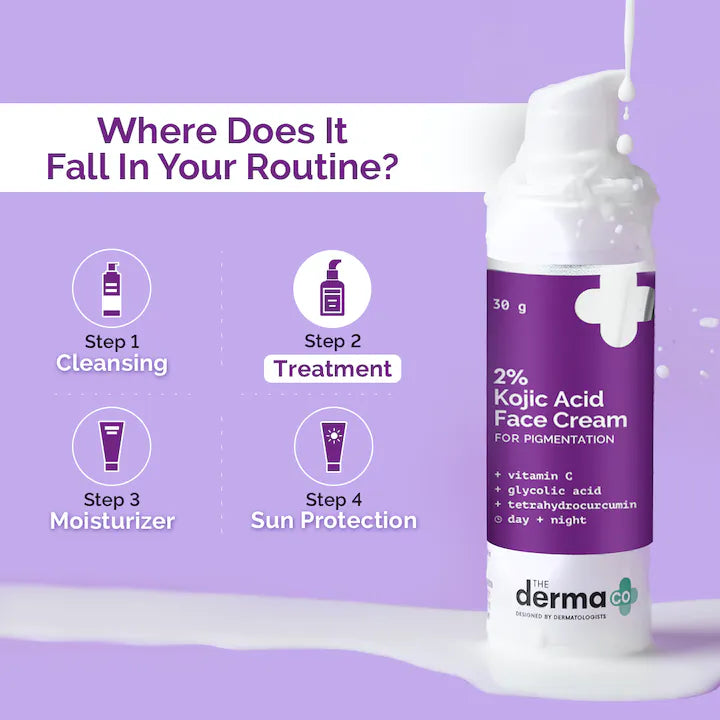 The Derma Co 2% Kojic Acid Cream - 30g