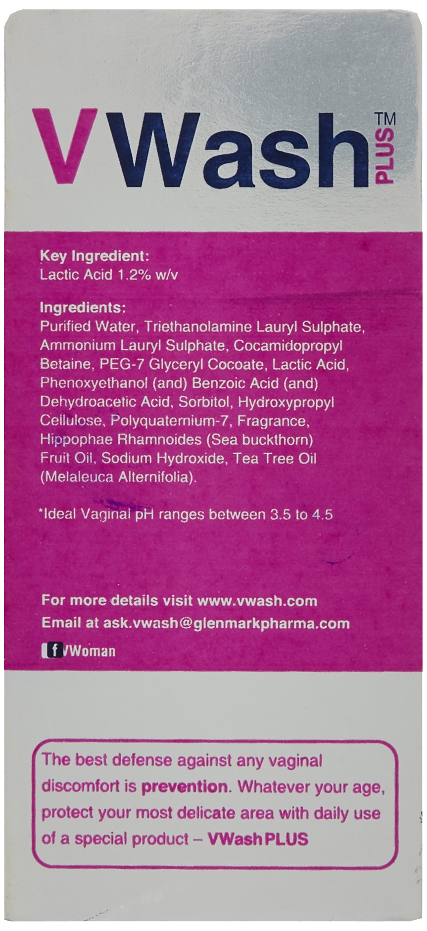 VWash Expert Intimate Hygiene - 20 ml