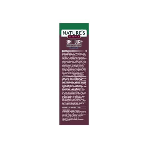 Nature's Essence Hair Removal Cream Diamond - For All Skin Types
(50gm)