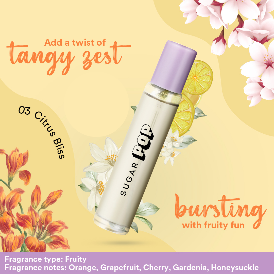 SUGAR POP 16HR Intense Perfume - 03 Citrus Bliss