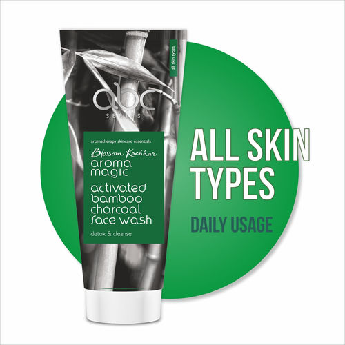 Aroma Magic Activated Bamboo Charcoal Face Wash
(100ml)