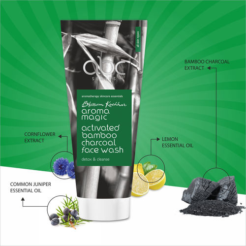 Aroma Magic Activated Bamboo Charcoal Face Wash
(100ml)