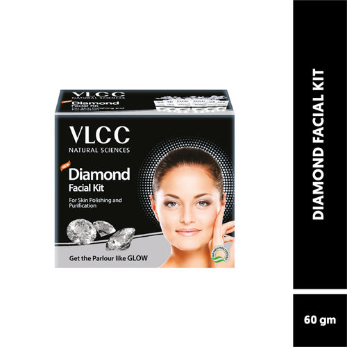 VLCC Diamond Facial Kit for Skin Polishing and Purification
(60gm)