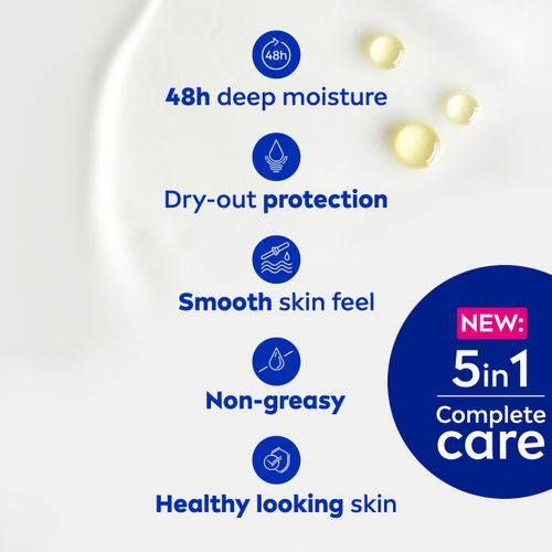 NIVEA Cocoa Nourish BODY LOTION -Cocoa butter & Vit E for 48H deep moisturization (Very Dry skin)
(400ml)