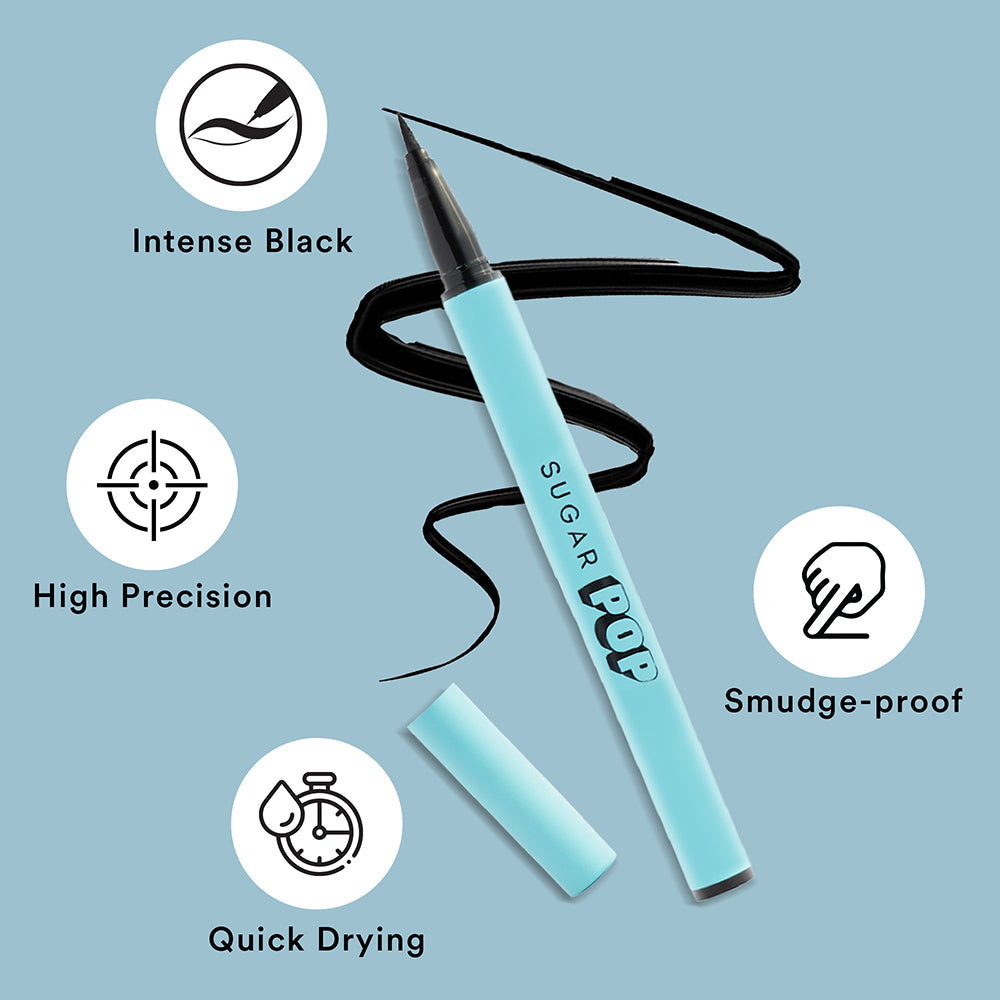 SUGAR POP Waterproof Eyeliner - Black