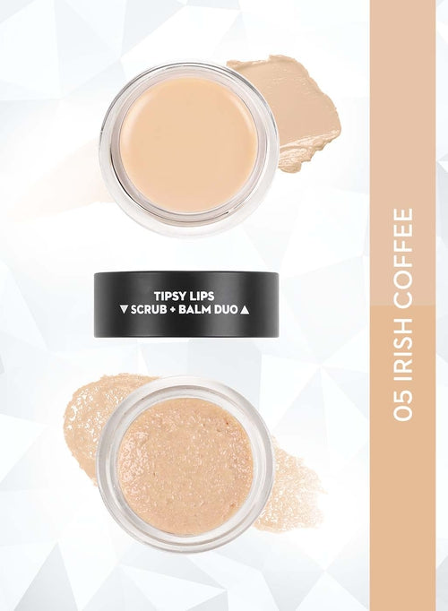 SUGAR Tipsy Lips Scrub + Balm Duo -  05 Irish Coffee