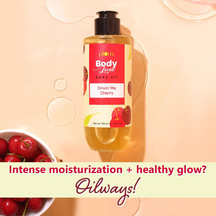 Plum BodyLovin' Drivin’ Me Cherry Body Oil | Normal to Dry Skin