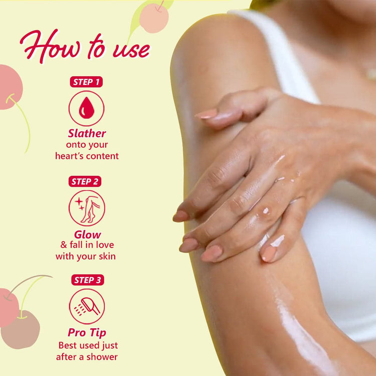 Plum BodyLovin' Drivin’ Me Cherry Body Oil | Normal to Dry Skin