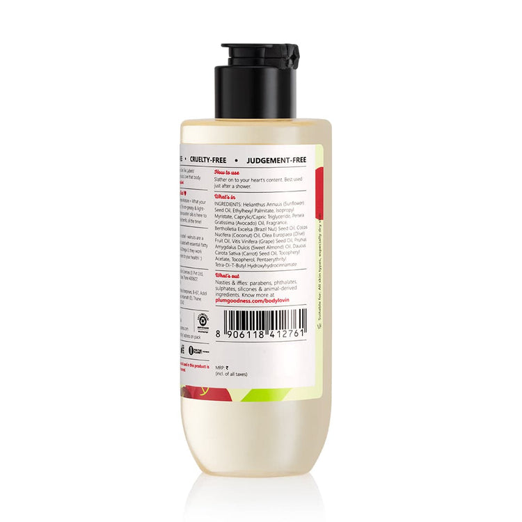 Plum BodyLovin' Drivin’ Me Cherry Body Oil | Normal to Dry Skin