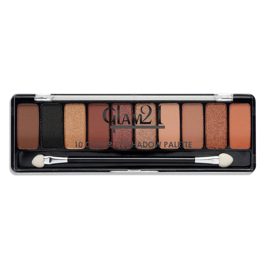 Glam21 10 Color Eyeshadow Palette - 01