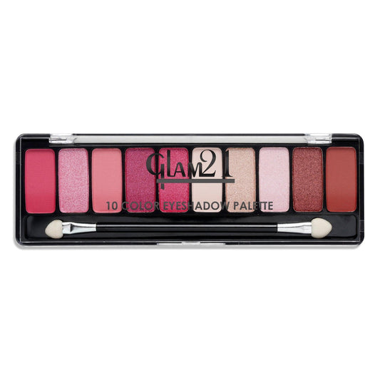 Glam21 10 Color Eyeshadow Palette - 04