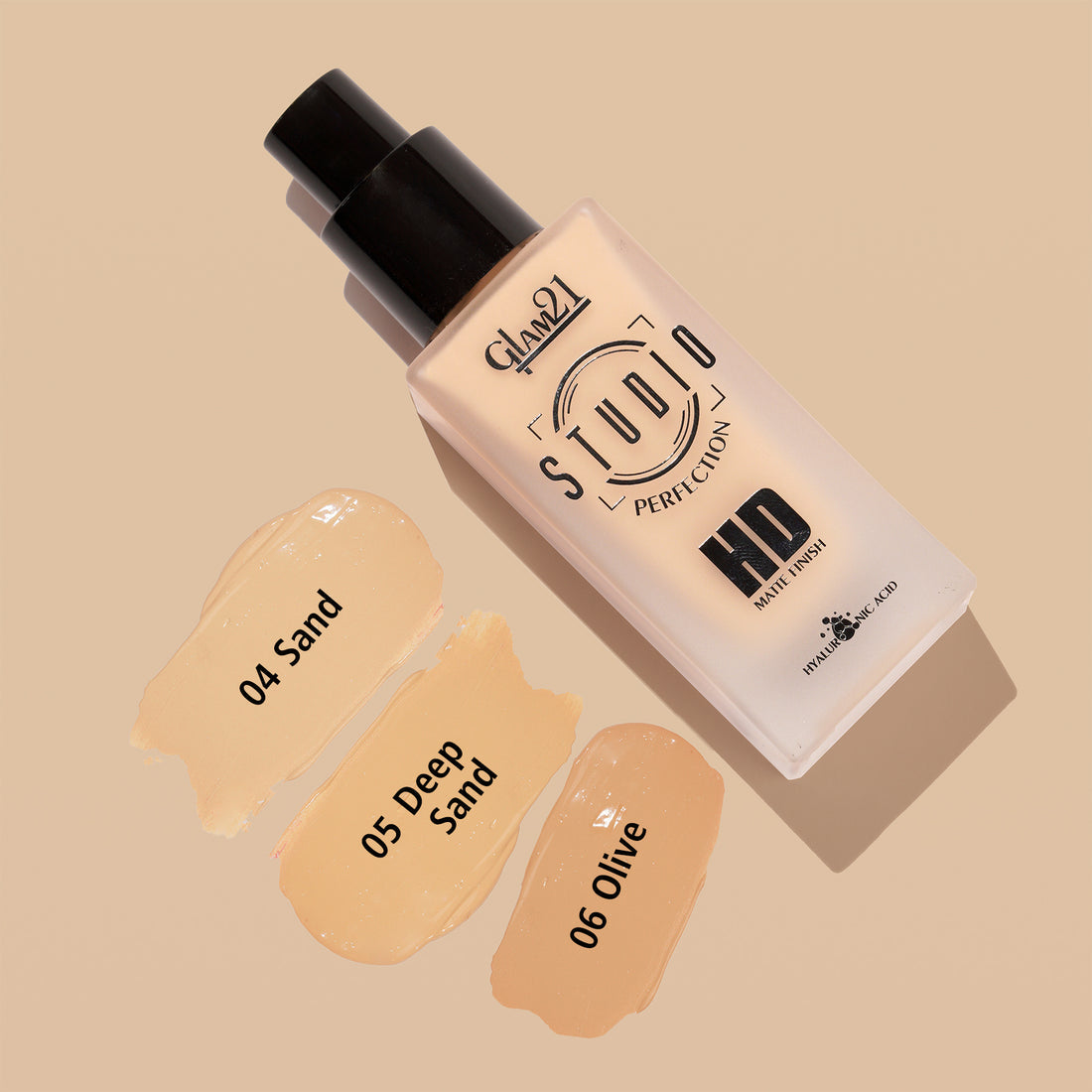 Glam21 Studio Perfection HD Matte Foundation | 05 Deep Sand