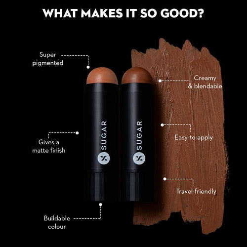 Sugar Face Fwd >> Contour Stick - 02 Espresso Edge (Coffee Brown)