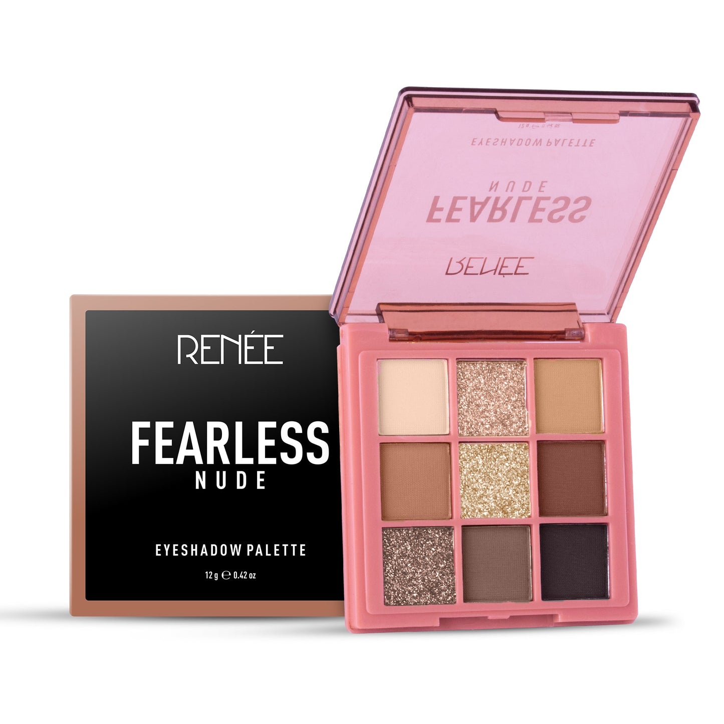 RENEE Fearless Eyeshadow Palette 12gm
| Nude