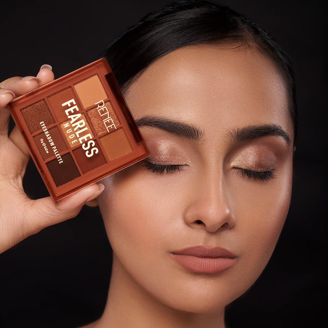 RENEE Fearless Eyeshadow Palette 12gm
| Nude