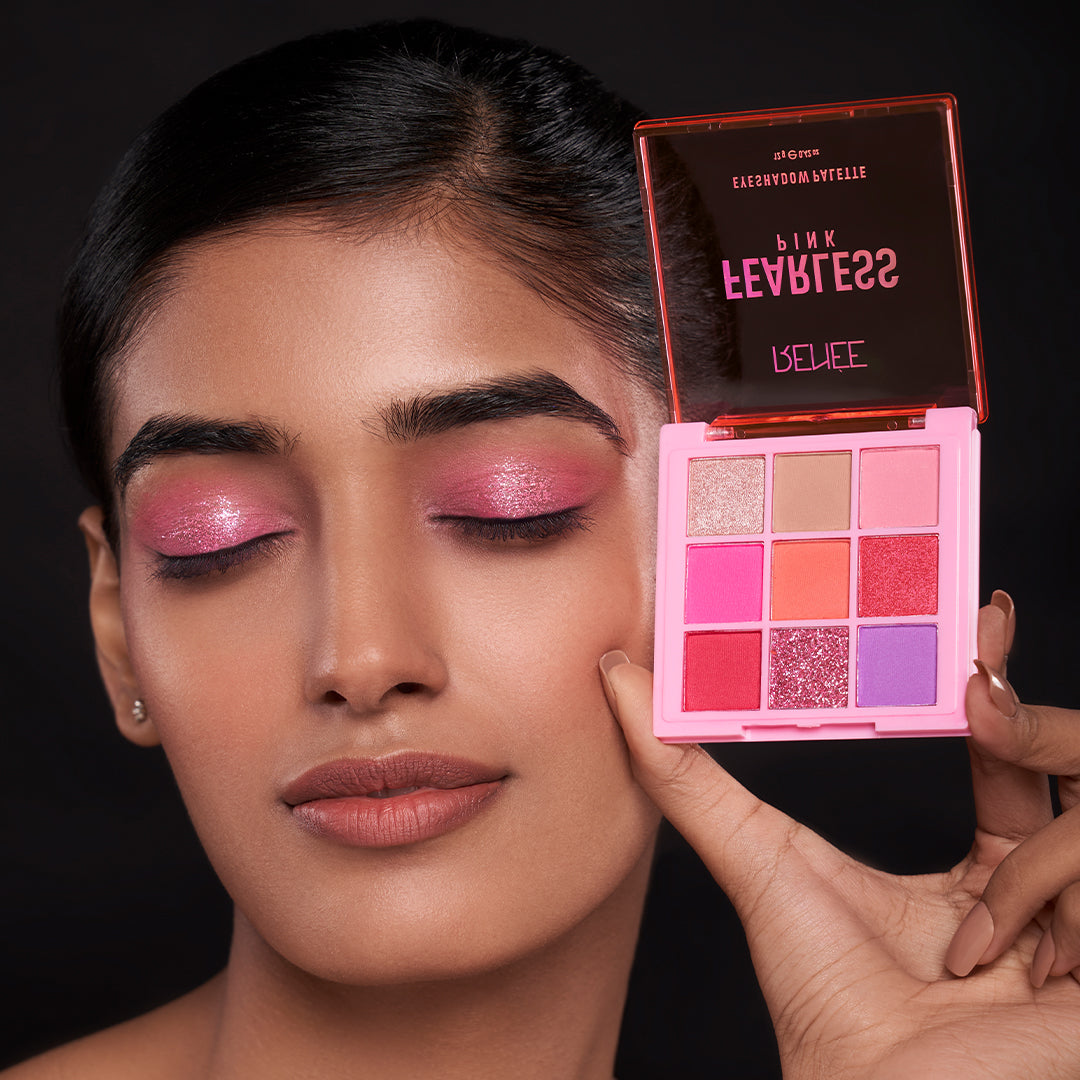 RENEE Fearless Eyeshadow Palette 12gm
| Pink