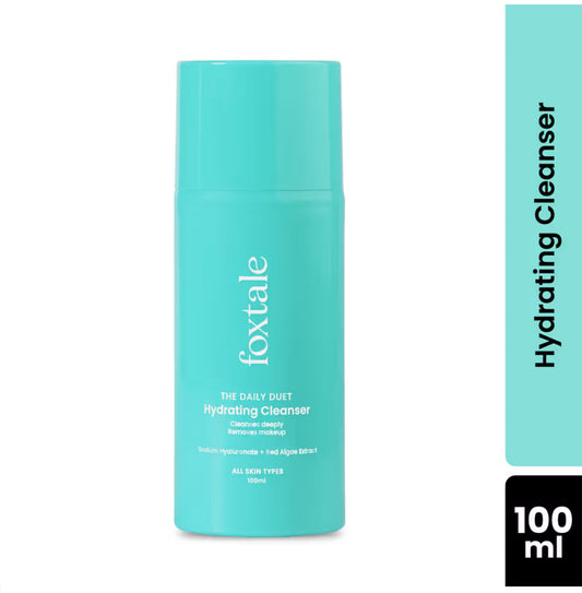 Foxtale Hydrating Cleanser And Make-Up Remover, With Hyaluronic Acid (100ml)