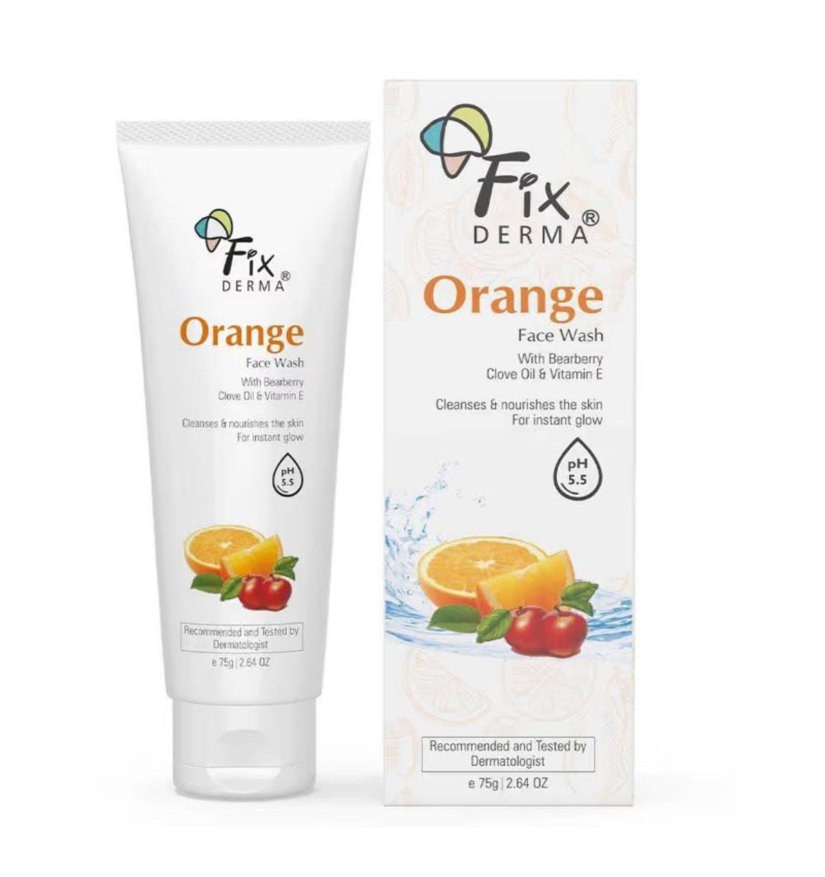 Fixderma Orange Face Wash | 75 g
