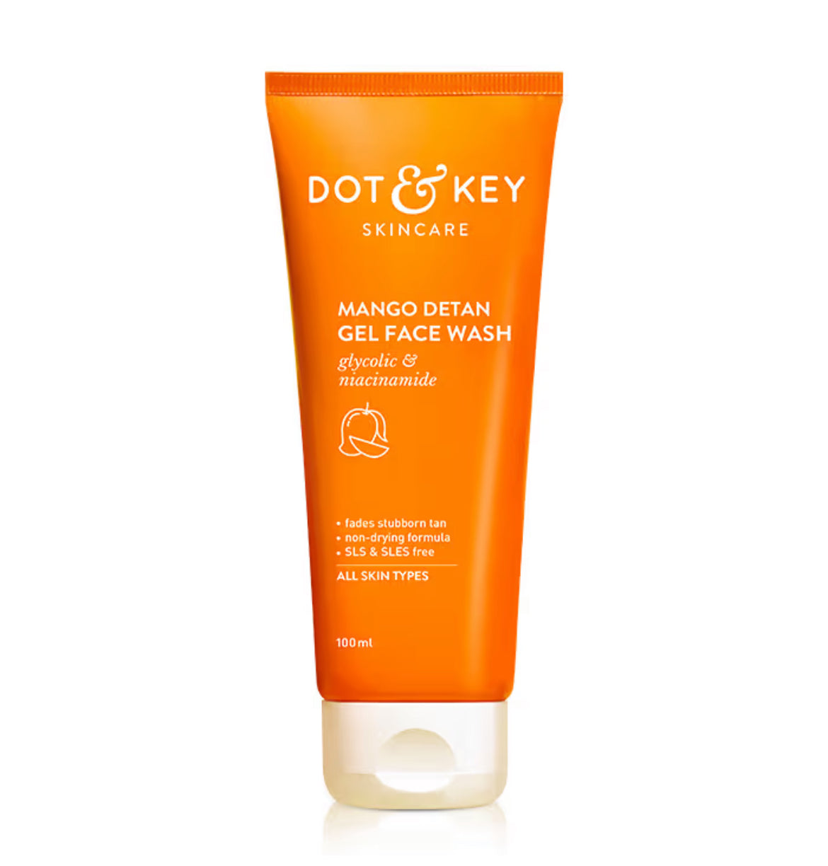Dot & Key Mango Detan Gel Face Wash (100ml)