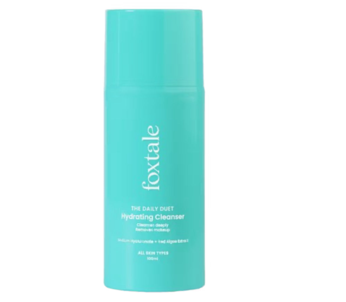 Foxtale Hydrating Cleanser And Make-Up Remover, With Hyaluronic Acid (100ml)