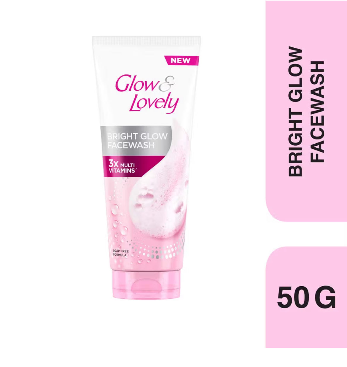 Glow & Lovely Bright Glow 3X Multivitamins Face Wash (50g)
