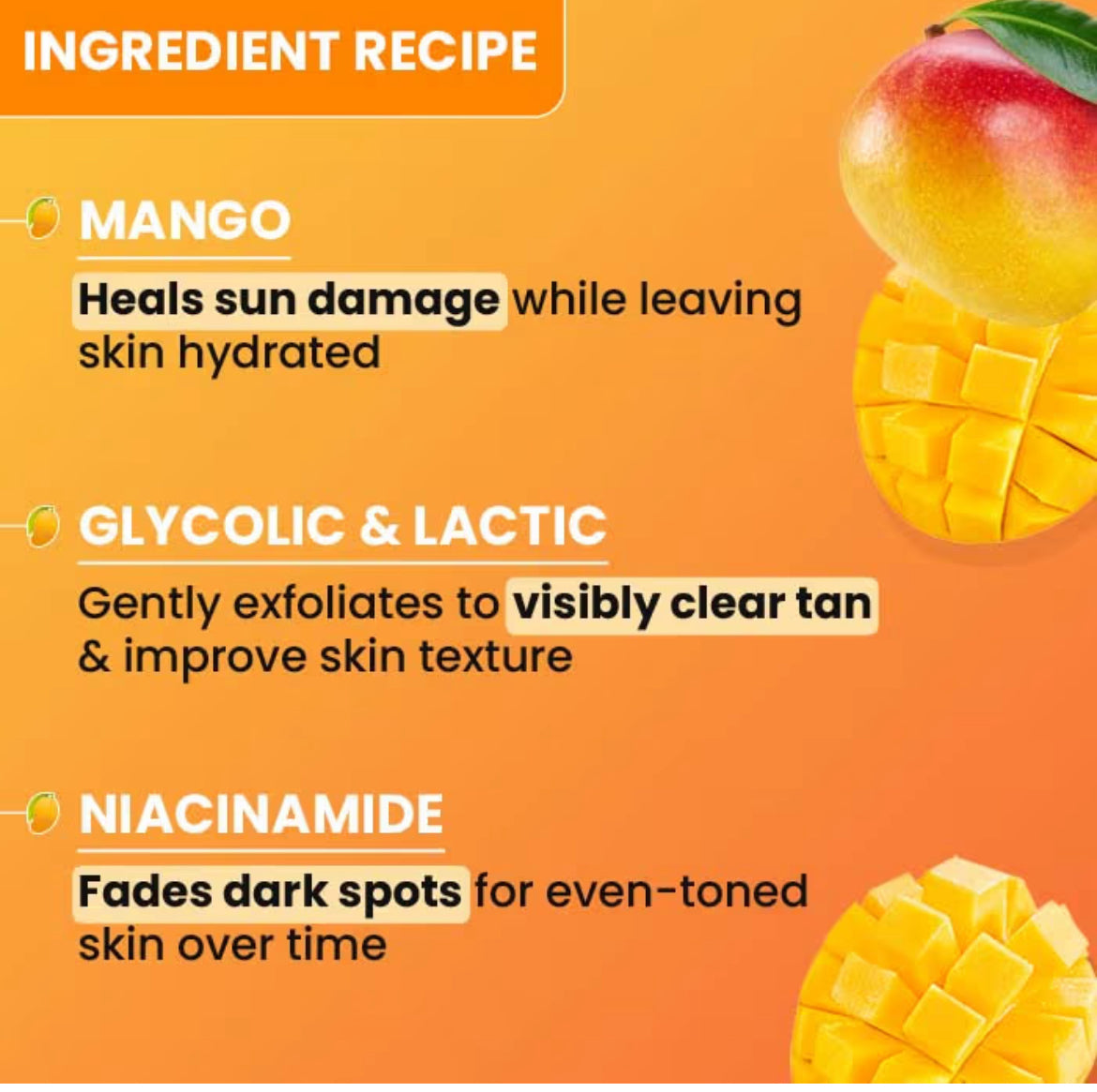 Dot & Key Mango Detan Gel Face Wash (100ml)