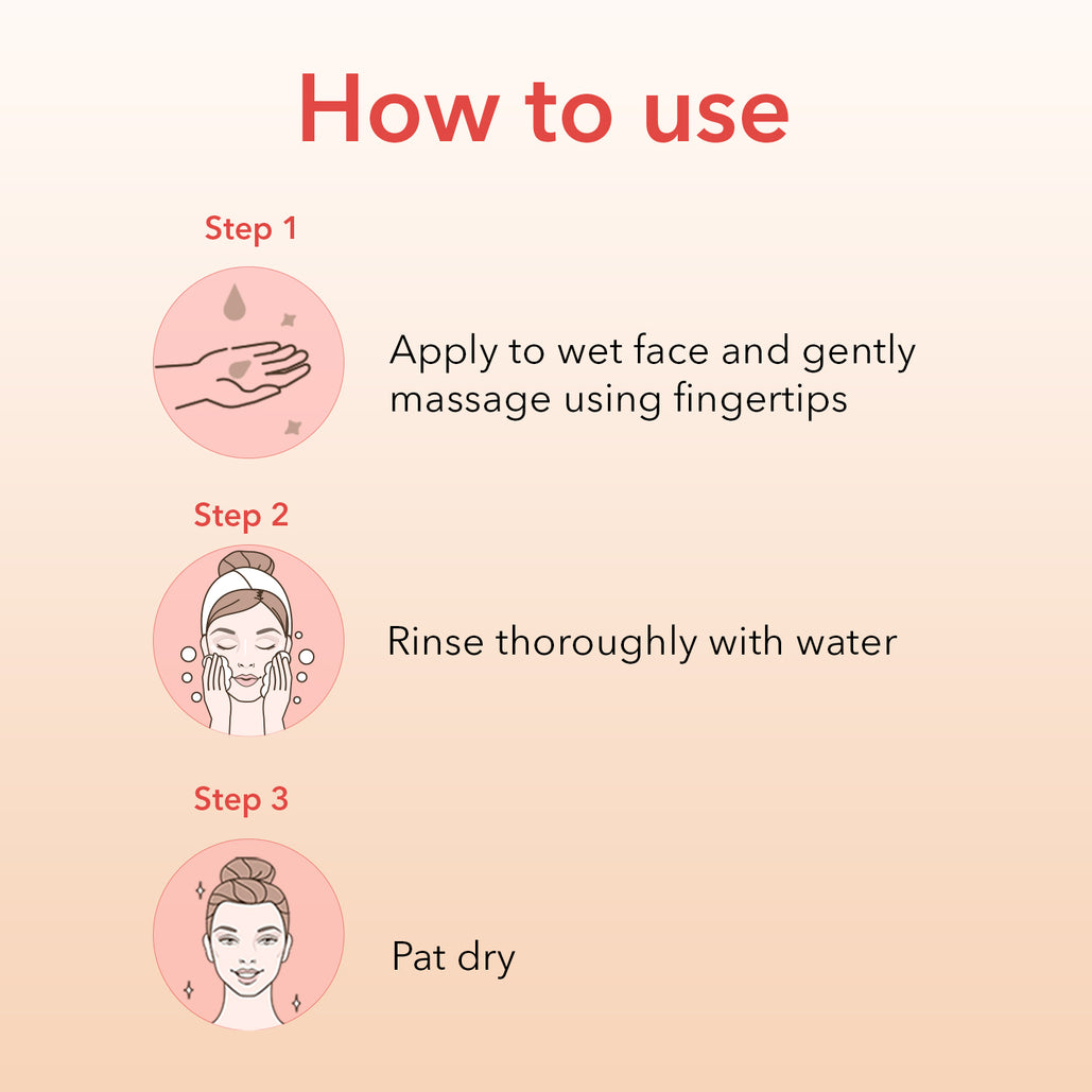 Sara D-Tan Face Wash 100G