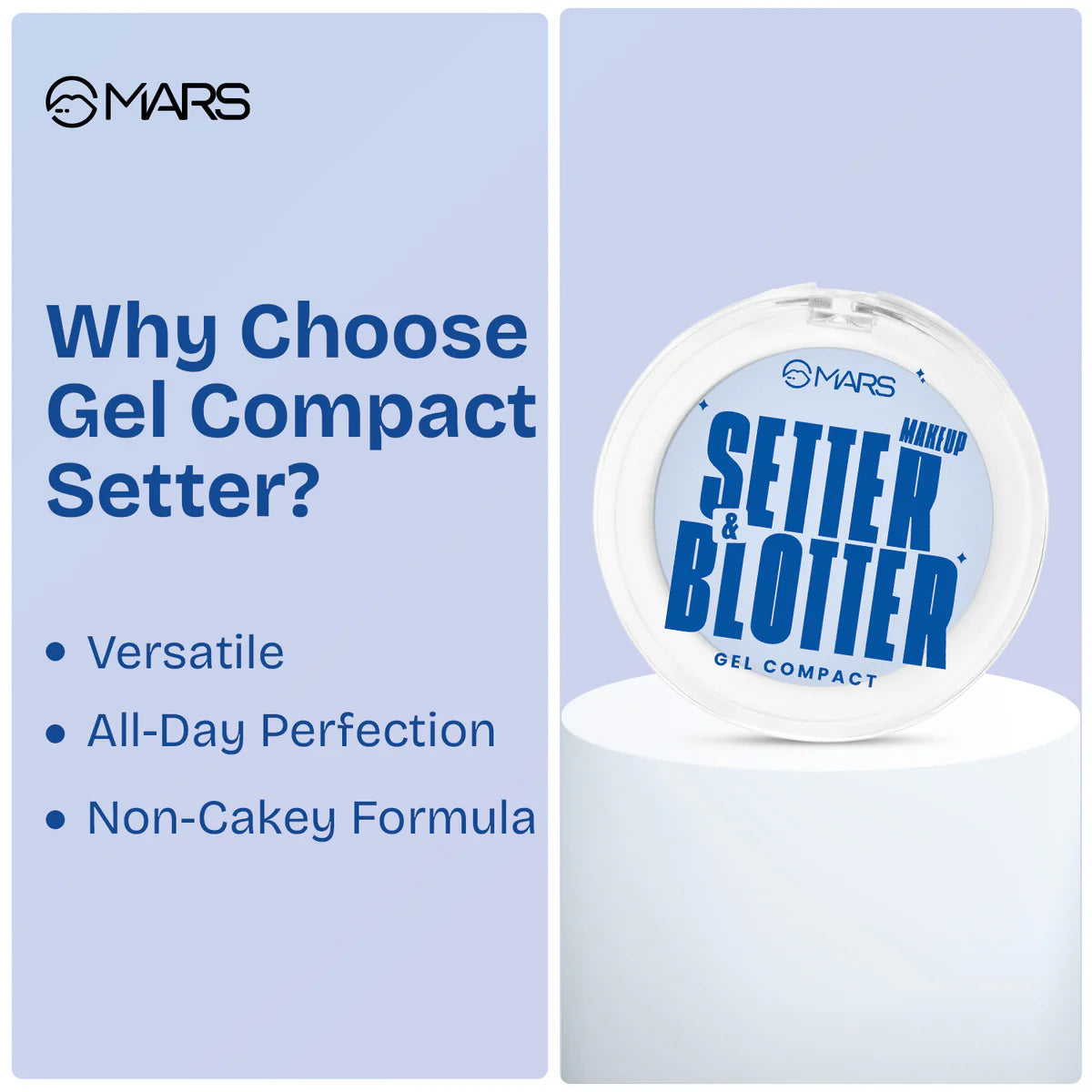 Mars Makeup Setter & Blotter | Gel Compact