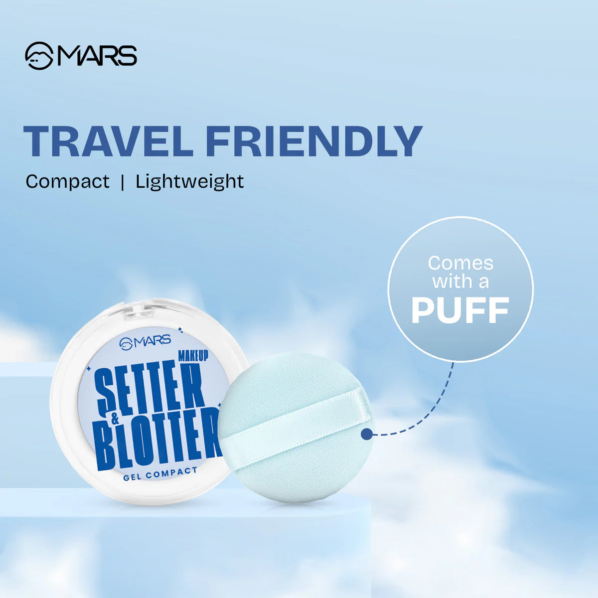 Mars Makeup Setter & Blotter | Gel Compact