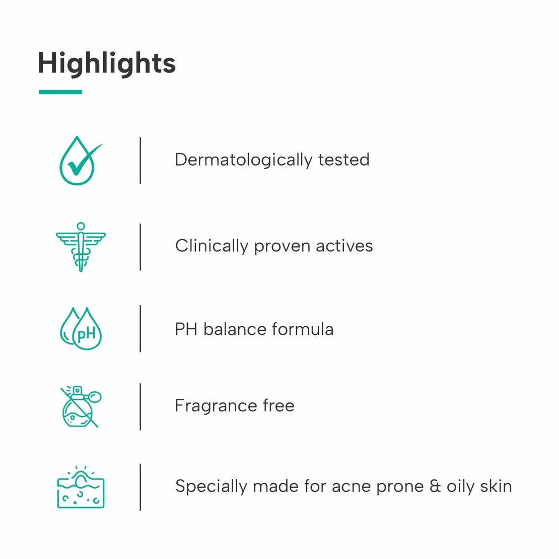 DERMATOUCH Salicylic Acid 2% Face Wash | 50ml