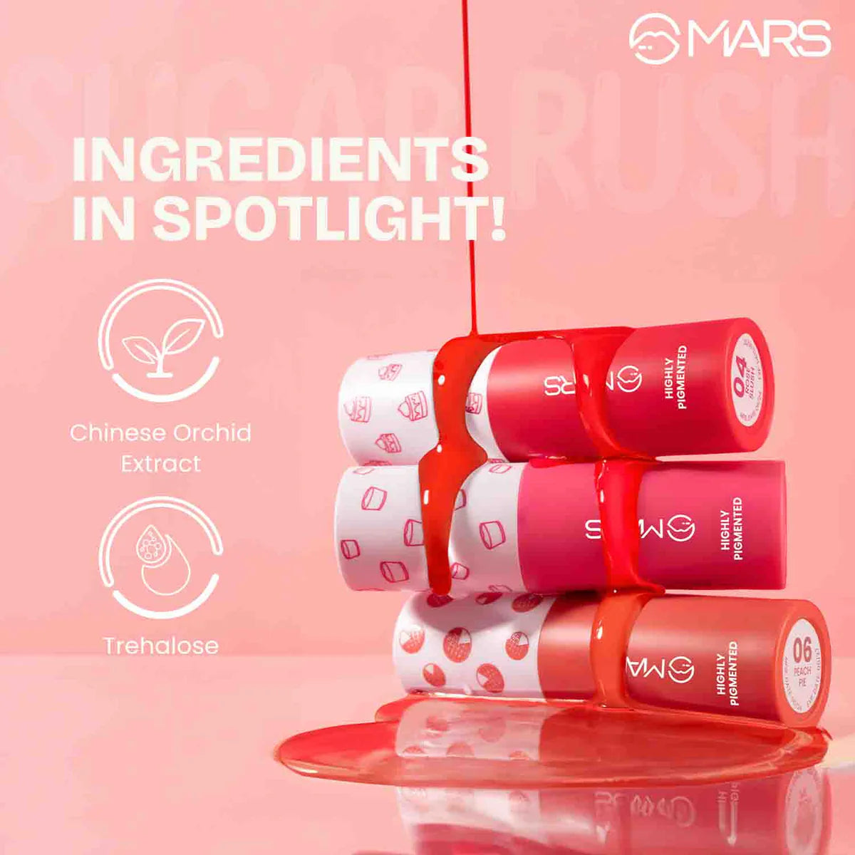 Mars Sugar Rush | Liquid Blusher | 01- Marshmallow