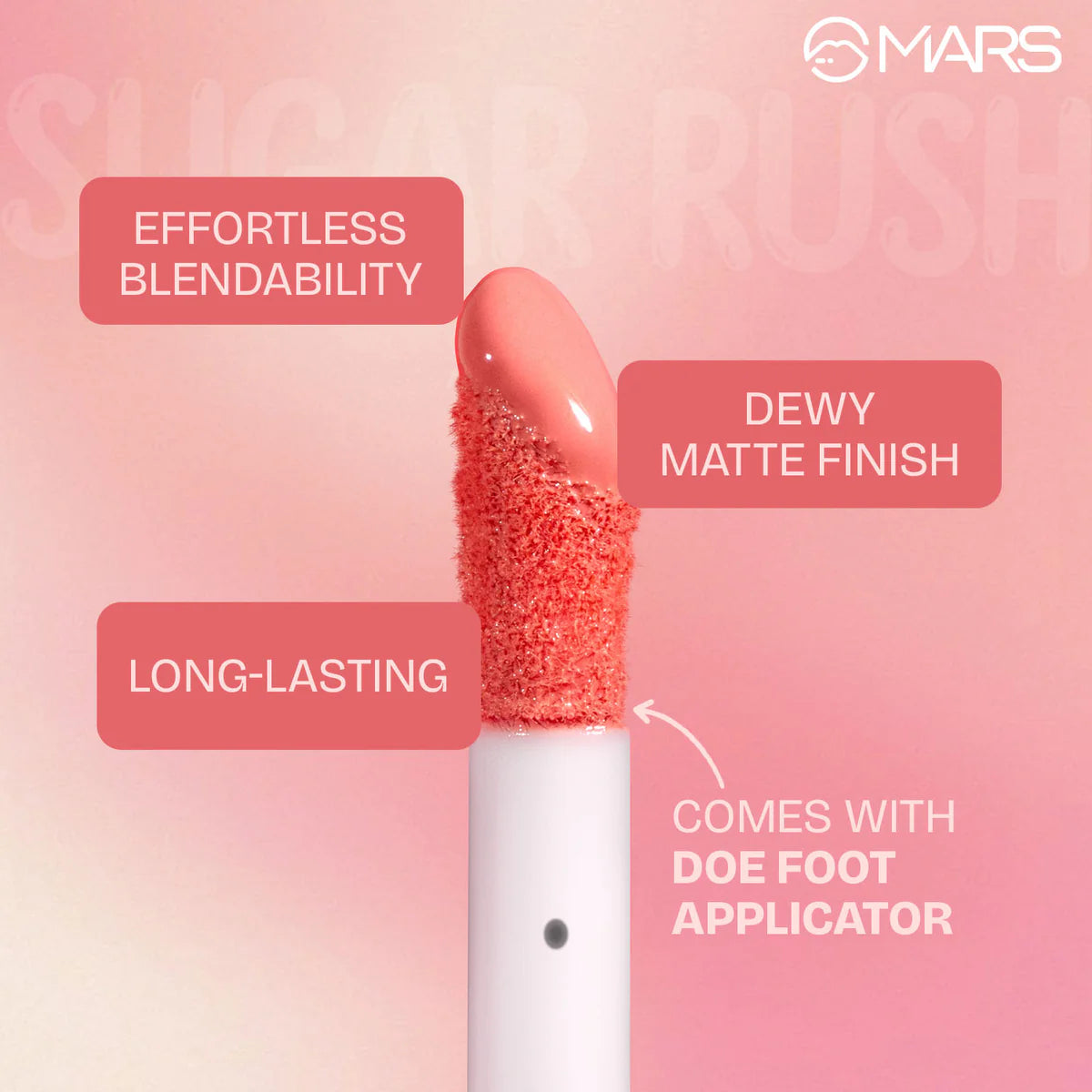 Mars Sugar Rush | Liquid Blusher | 01- Marshmallow