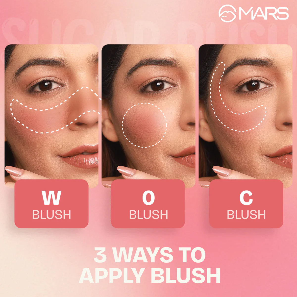 Mars Sugar Rush | Liquid Blusher | 01- Marshmallow
