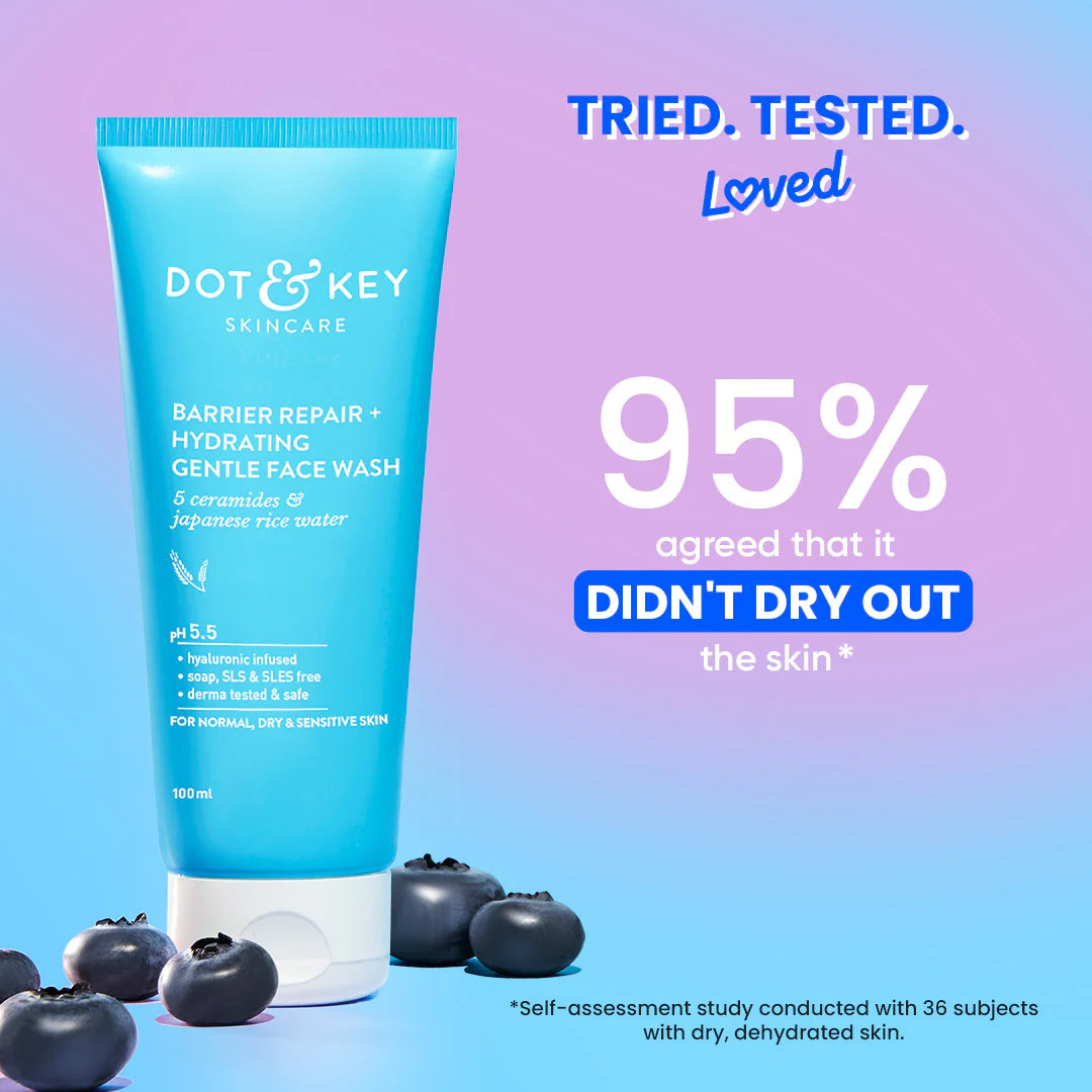 Dot & Key Barrier Repair Gentle Hydrating Face Wash |100ml