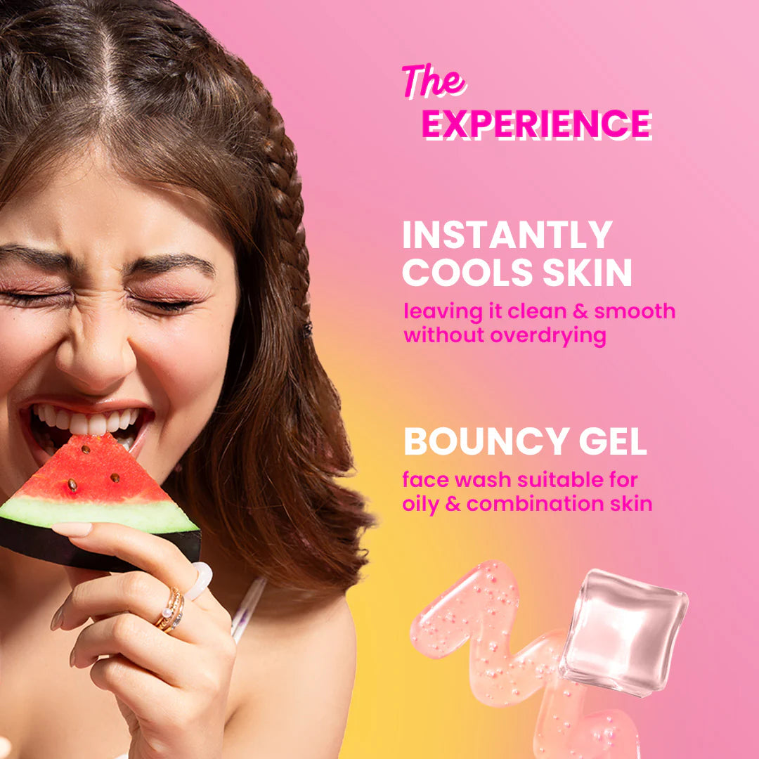 Dot & key Watermelon + Vitamin C Gel Face Wash for Glowing Skin | 100ml