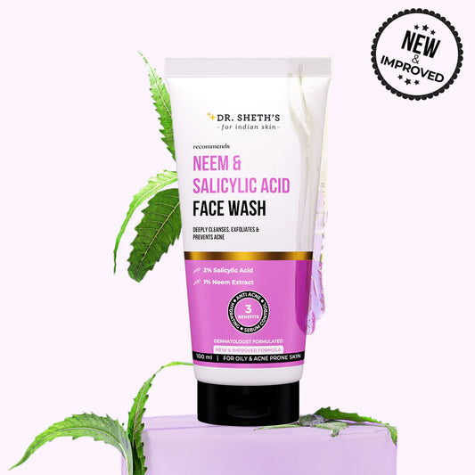 Dr Seth’s Neem & Salicylic Acid Face Wash - 100ml