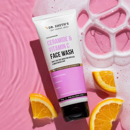 Dr Seth’s Ceramide & Vitamin C Face Wash - 100g
