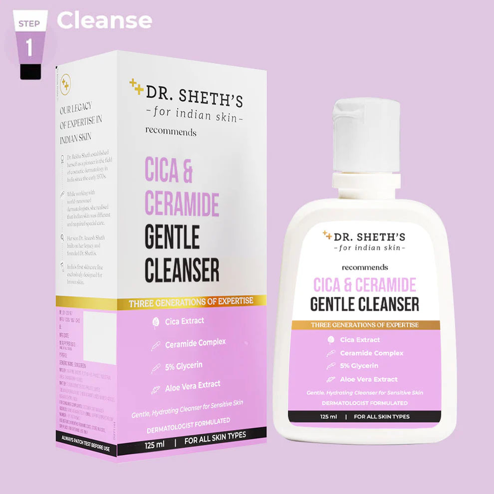 Dr Seth’s Cica & Ceramide Gentle Cleanser -125ml