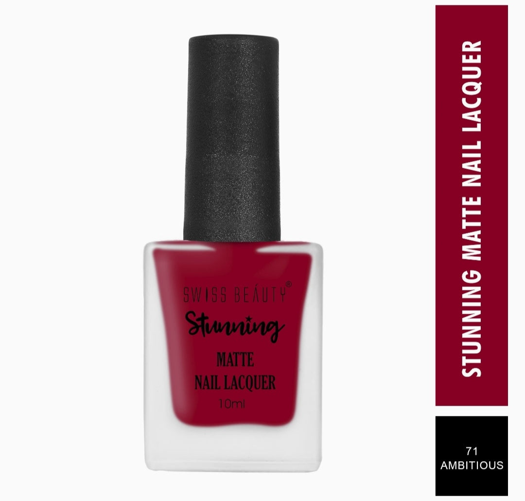 Swiss Beauty Stunning Nail Polish - (71;Abitious, 10ml)