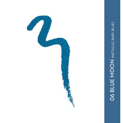 Sugar Kohl Of Honour Intense Kajal -  06 Blue Moon (Metallic Baby Blue