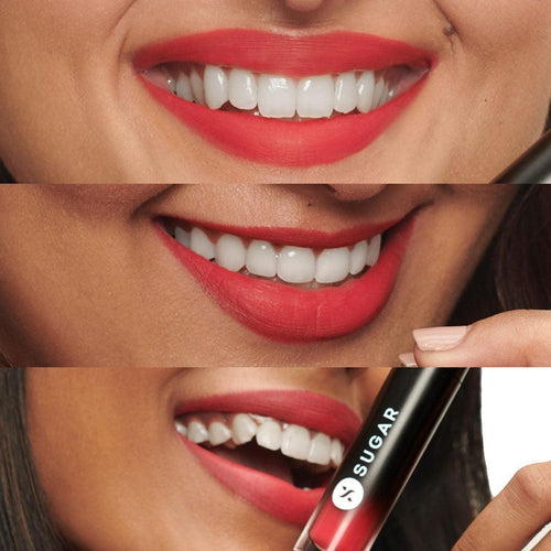 Sugar Mousse Muse Maskproof Lip Cream - 03 Red Square