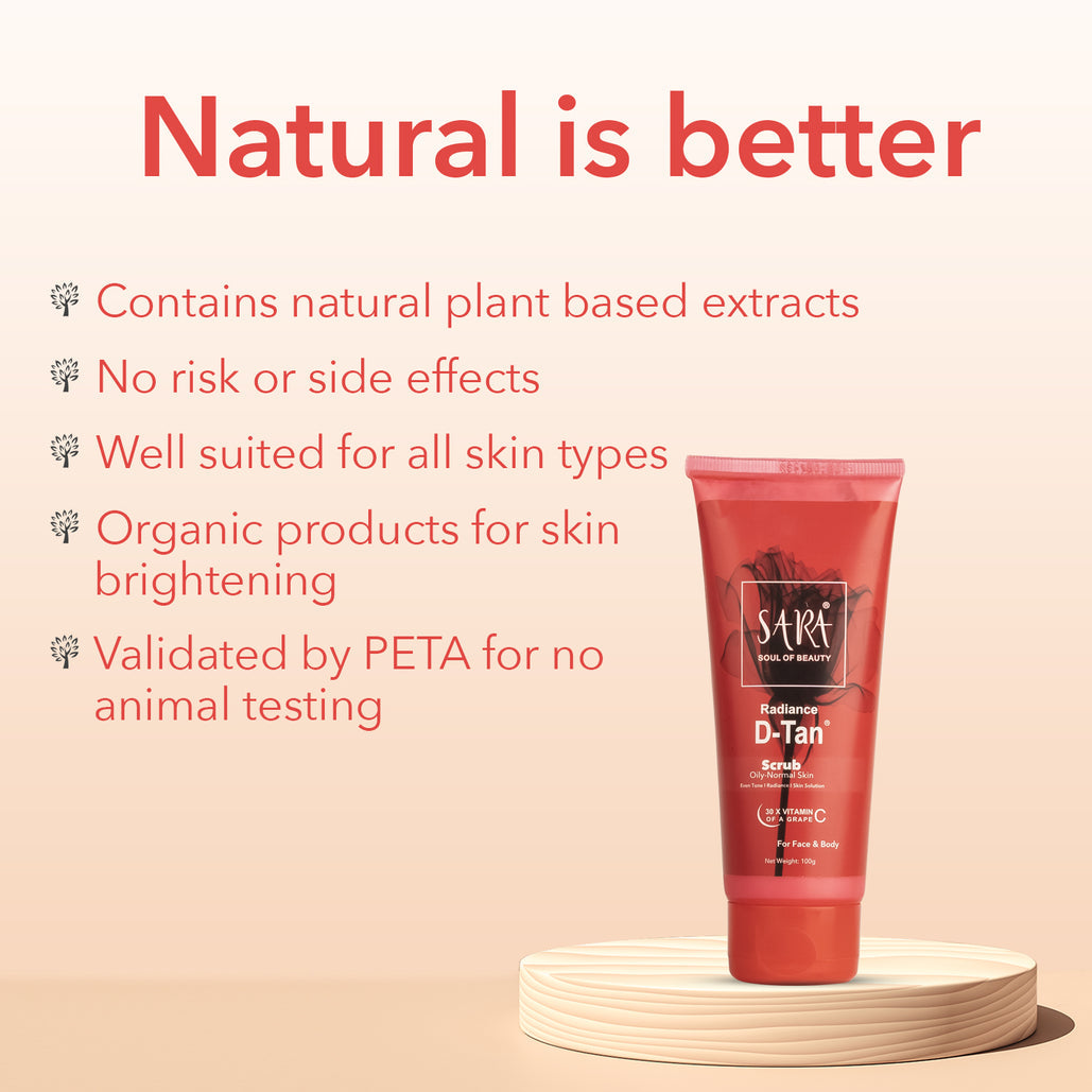 Sara D-Tan Scrub 100G