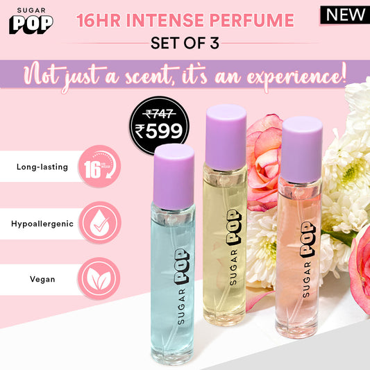 Sugar Pop 16HR Intense Perfume - Set of 3
