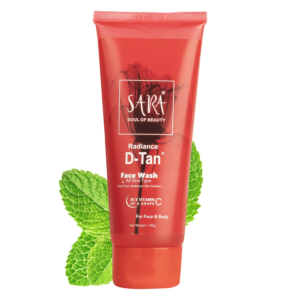 Sara D-Tan Face Wash 100G
