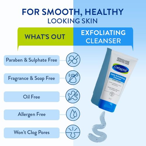 Cetaphil Daily Exfoliating Cleanser
(178ml)