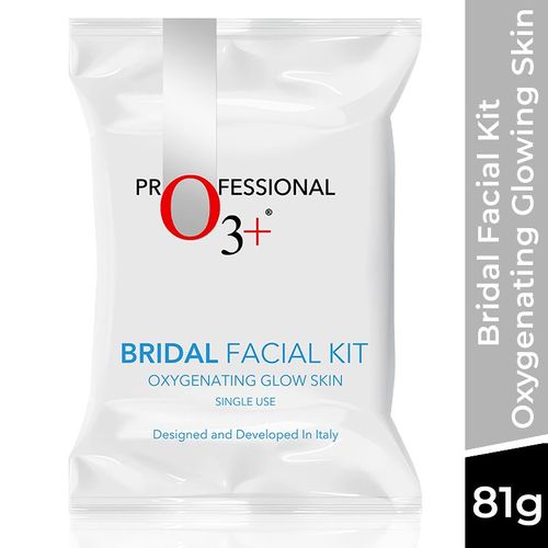 O3+ Bridal Facial Oxygenating Glow Skin Kit For Oily & Acne Prone Skin
(81gm)