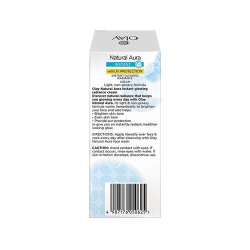 Olay Natural Aura Instant Glowing Radiance Cream with UV Protection
(40g)