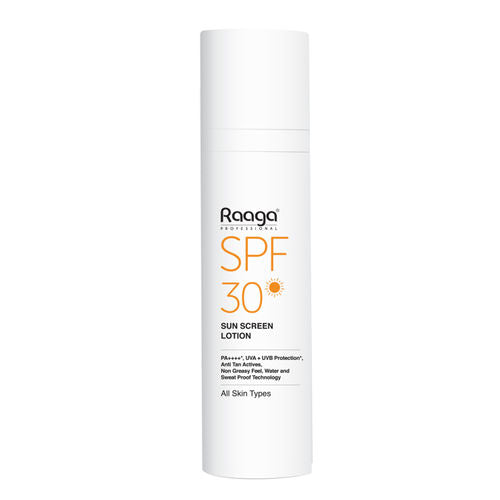 Raaga Professional Spf 30 Pa++++ Sunscreen Lotion With Uva + Uvb Protection, All Skin Types, 55 Ml